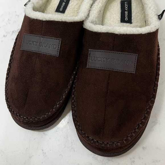 Lucky Brand Men's Dark Brown Slip-Ons - Picture 3 of 8